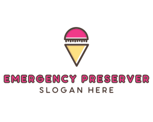 Gelato Ice Cream  logo design