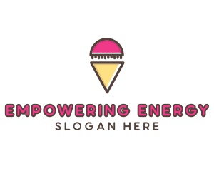 Gelato Ice Cream  logo design