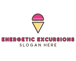 Gelato Ice Cream  logo design