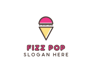 Gelato Ice Cream  logo design