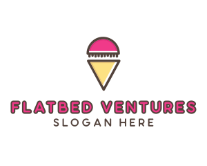 Gelato Ice Cream  logo design