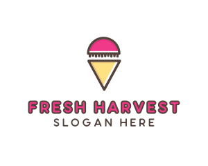 Gelato Ice Cream  logo design