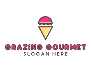 Gelato Ice Cream  logo design