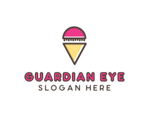 Gelato Ice Cream  logo design