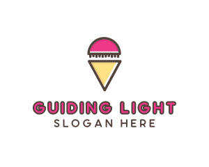 Gelato Ice Cream  logo design