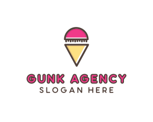 Gelato Ice Cream  logo design