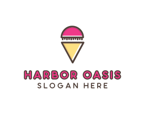 Gelato Ice Cream  logo design