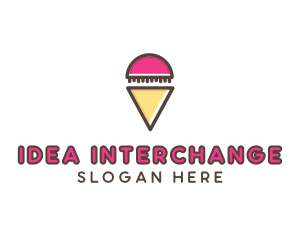 Gelato Ice Cream  logo design