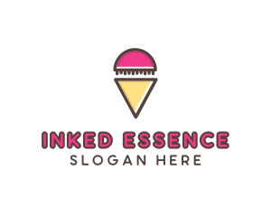 Gelato Ice Cream  logo design