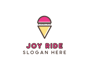 Gelato Ice Cream  logo design