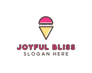 Gelato Ice Cream  logo design