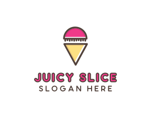 Gelato Ice Cream  logo design