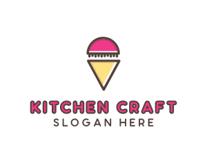 Gelato Ice Cream  logo design