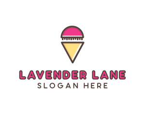 Gelato Ice Cream  logo design