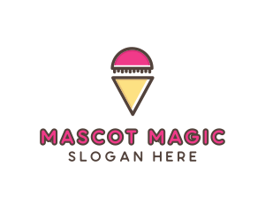 Gelato Ice Cream  logo design