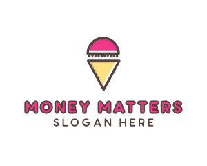 Gelato Ice Cream  logo design