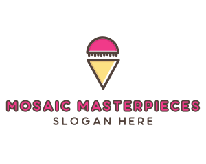 Gelato Ice Cream  logo design