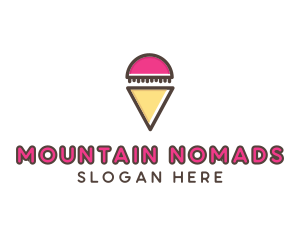 Gelato Ice Cream  logo design