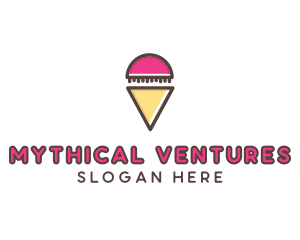 Gelato Ice Cream  logo design