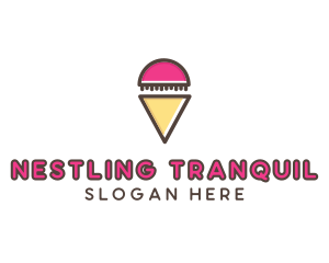 Gelato Ice Cream  logo design