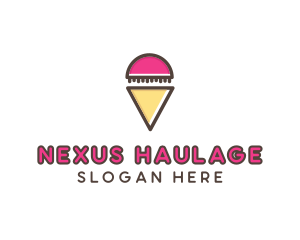 Gelato Ice Cream  logo design