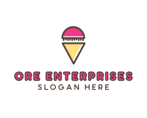 Gelato Ice Cream  logo design