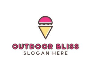 Gelato Ice Cream  logo design