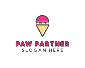 Gelato Ice Cream  logo design