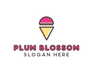 Gelato Ice Cream  logo design