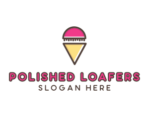 Gelato Ice Cream  logo design