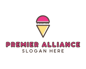 Gelato Ice Cream  logo design