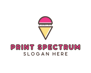 Gelato Ice Cream  logo design