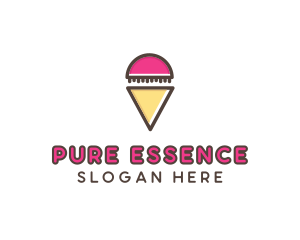 Gelato Ice Cream  logo design