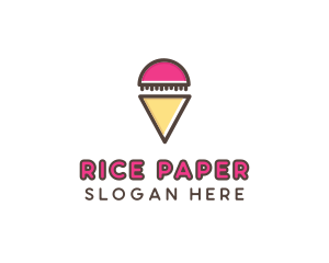 Gelato Ice Cream  logo design