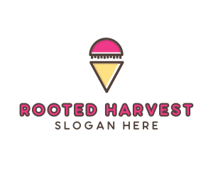 Gelato Ice Cream  logo design