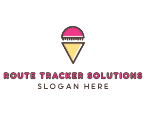 Gelato Ice Cream  logo design