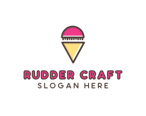 Gelato Ice Cream  logo design