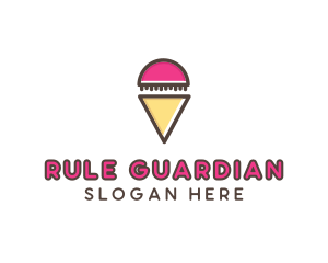 Gelato Ice Cream  logo design