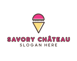 Gelato Ice Cream  logo design