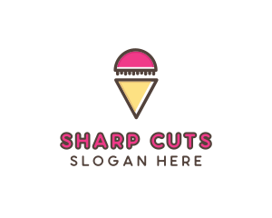 Gelato Ice Cream  logo design