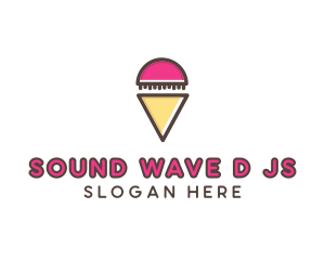 Gelato Ice Cream  logo design