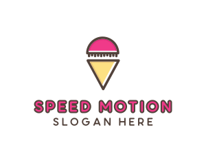 Gelato Ice Cream  logo design