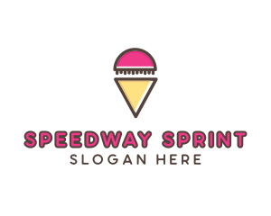 Gelato Ice Cream  logo design