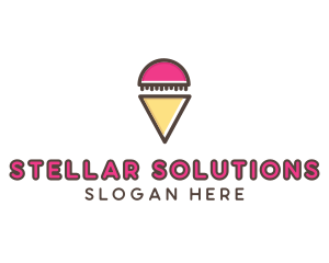 Gelato Ice Cream  logo design