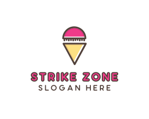 Gelato Ice Cream  logo design