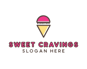 Gelato Ice Cream  logo design