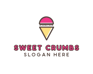 Gelato Ice Cream  logo design