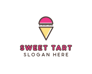 Gelato Ice Cream  logo design