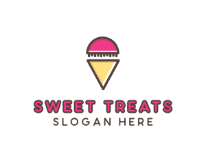 Gelato Ice Cream  logo design