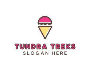 Gelato Ice Cream  logo design